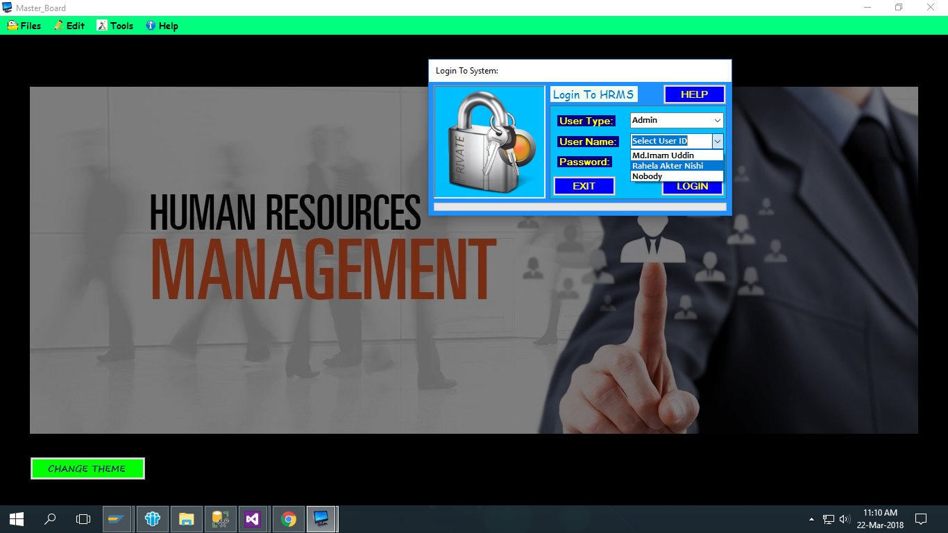 C#.NET, HRMS Project